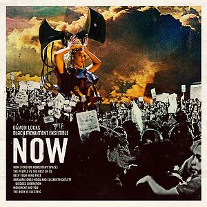 Now - Ltd Crimson & Black vinyl LP by Damon Locks & Black Monument Ensemble 