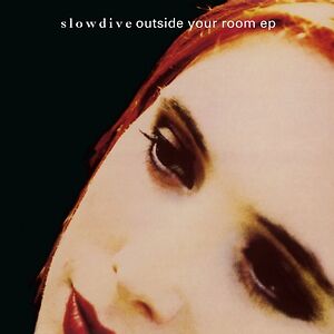 Outside Your Room EP - Ltd Red & Gold Swirled vinyl EP by Slowdive