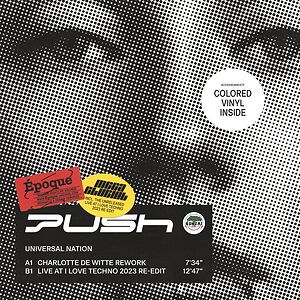 Universal Nation (Charlotte De Witte Rework) - White Vinyl by Push