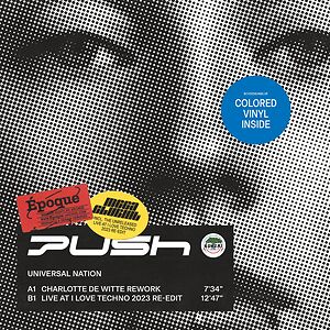 Universal Nation (Charlotte De Witte Rework) - Blue Vinyl by Push