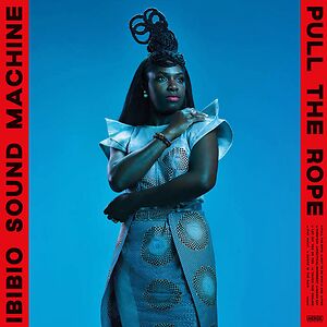 Pull The Rope - Red, Blue & Black Swirl by Ibibio Sound Machine