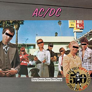 Dirty Deeds Done Dirt Cheap - Gold Metallic Vinyl by AC/DC