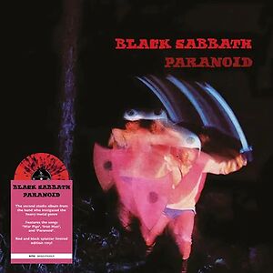 RSD24 - Paranoid - Red & Black Splatter by Black Sabbath