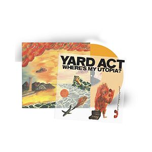Where's My Utopia? - Orange Vinyl + Sticker Sheet by Yard Act