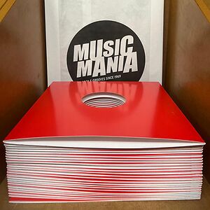 Outer record sleeve - red by Merchandise 