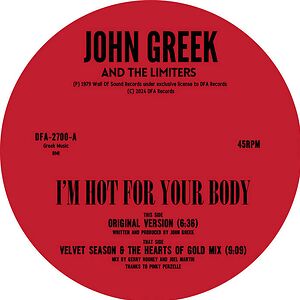 I'm Hot For Your Body by John Greek And The Limiters