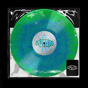 Putain - splatter green blue vinyl by Zwangere Guy
