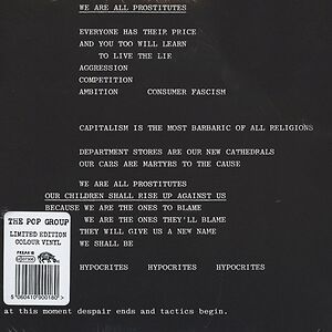 We Are All Prostitutes by The Pop Group
