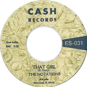 That Girl by The Notations