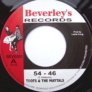 54 - 46 / Pressure Drop by Toots & The Maytals