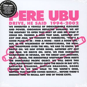 Drive, He Said 1994-2002 by Pere Ubu