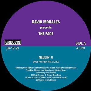 Needin U by David Morales Presents The Face