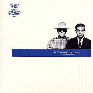 Discography (The Complete Singles Collection) - ltd blue vinyl by Pet Shop Boys