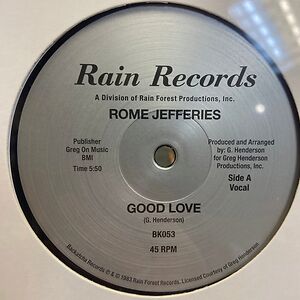 Good Love by Rome Jefferies