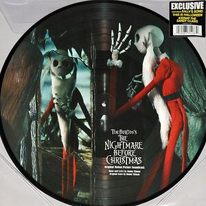Tim Burton's The Nightmare Before Christmas (Original Motion Picture Soundtrack) - Picture Disc by Danny Elfman