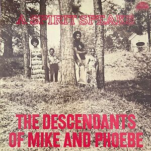 A Spirit Speaks by The Descendants Of Mike And Phoebe