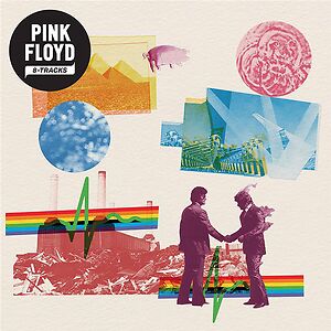 8 - Tracks - Black Vinyl by Pink Floyd