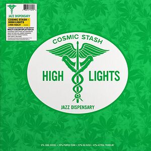 Jazz Dispensary: Cosmic Stash HIGH Lights - Splattered Coloured Vinyl  by Various