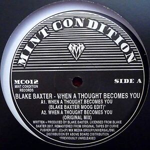 When A Thought Becomes You by Blake Baxter