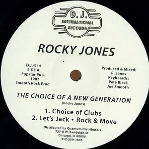 The Choice Of A New Generation by Rocky Jones