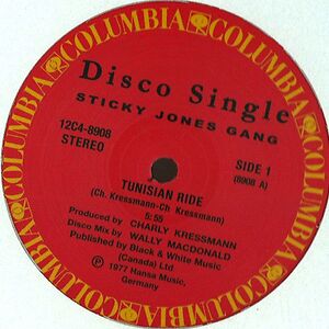 Tunisian Ride / Down By The Docks by Sticky Jones Gang