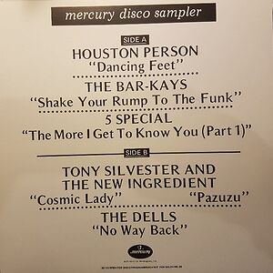 Mercury Disco Sampler by Various
