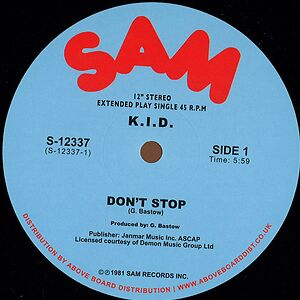 Don't Stop by K.I.D.