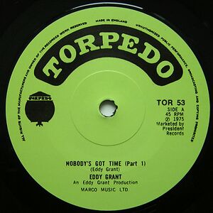 Nobody's Got Time by Eddy Grant