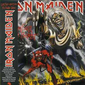 The Number Of The Beast - picture vinyl by Iron Maiden