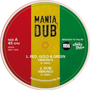 Red, Gold & Green / Terror (MD004) by Vibronics