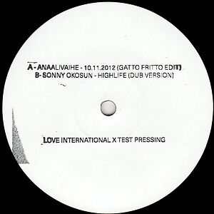 The Sound Of Love International #001 2 Track Sampler by Gatto Fritto