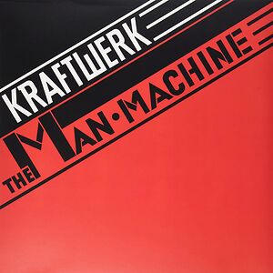 The Man?Machine - Translucent Red Vinyl LP by Kraftwerk