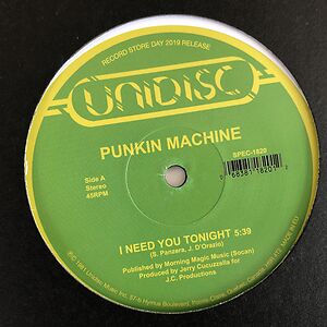 I Need You Tonight / Tonight by Punkin Machine