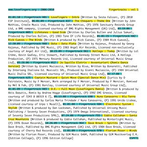 Fingertracks : Vol 1 by Various