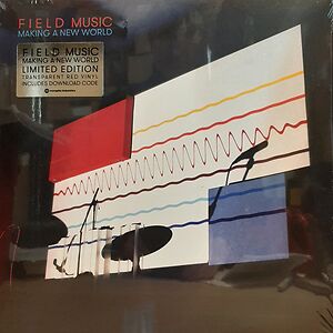 Making A New World - Limited Edition Translucent Red Vinyl by Field Music