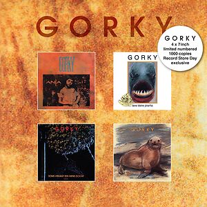 Anja / Lieve Kleine Piranha / Soms Vraagt Een Mens Zich Af / Wacht Niet Te Lang - 4x7inch BOX ? ltd 1000 genummerde exemplaren - RSD 2020 by Gorky / Gorki