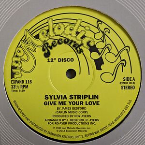 Give Me Your Love / You Can't Turn Me Away by Sylvia Striplin