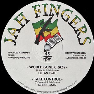 World Gone Crazy / Take Control by Lutan Fyah