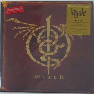 Wrath - gold vinyl by Lamb Of God