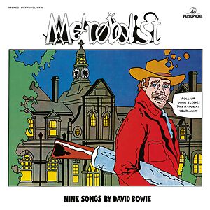 Metrobolist - 50th ann edition, Black, Gold or White Vinyl (Random/No Choice) LP by David Bowie