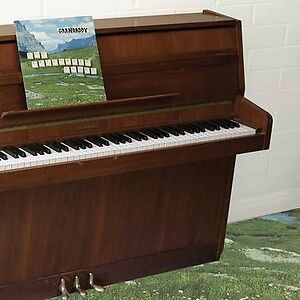 Sophtware Slump ..... On a Wooden Piano - Cloudy Clear Vinyl LP by Grandaddy