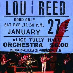 Live At Alice Tully Hall 2xLP by Lou Reed