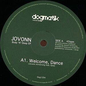Body 'N' Deep EP by Jovonn