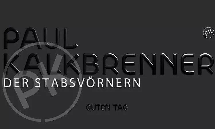 Paul Kalkbrenner - Der Stabsvo?rnern 'Guten Tag' Album (Official PK Version)