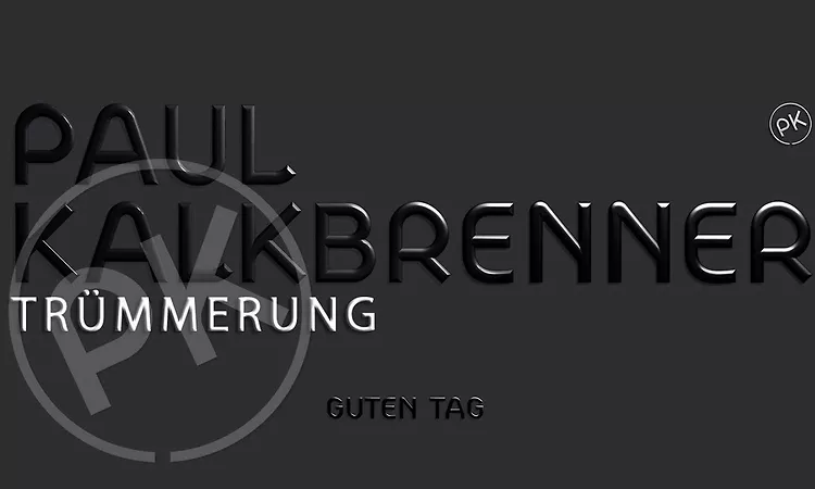 Paul Kalkbrenner - Tru?mmerung 'Guten Tag' Album (Official PK Version)