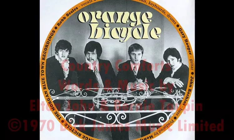 Elton John's Country Comforts - Orange Bicycle 1970