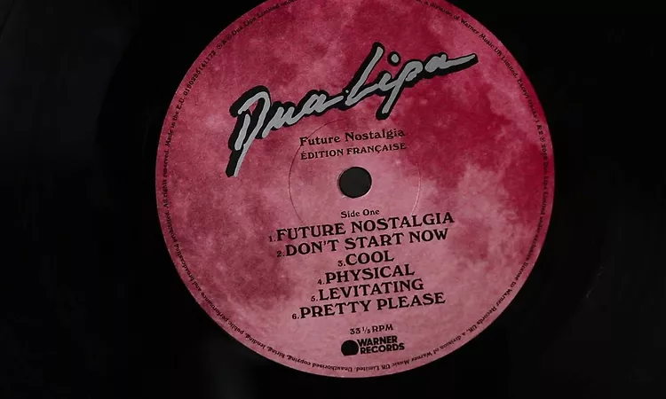 Dua Lipa - Future Nostalgia (?dition Fran?aise vinyl). Unboxing / ?????????? ???????