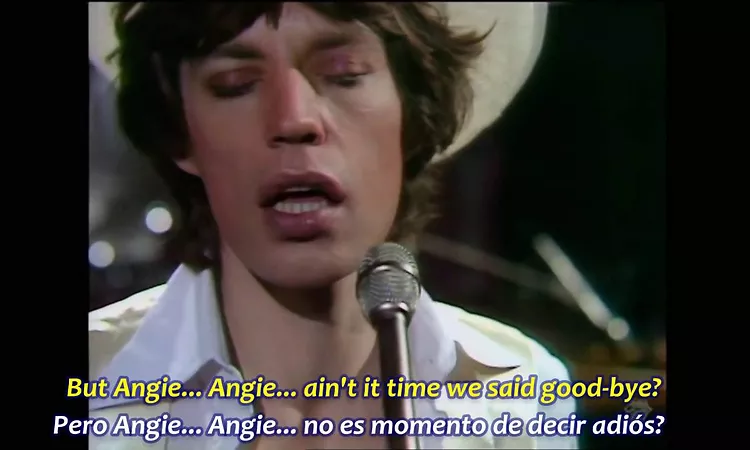 ROLLING STONES   ANGIE  Subt?tulos Espa?ol & Ingl