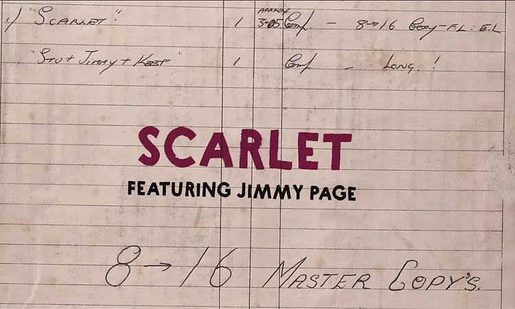 The Rolling Stones | Scarlet (Goats Head Soup 2020) | Lyric video