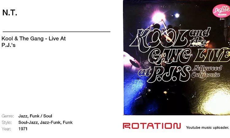 Kool & The Gang - N.T. (1971)